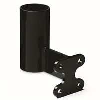 Ball Washer Bracket, power-coated black