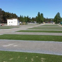 Ställplatser på Byske Havsbad