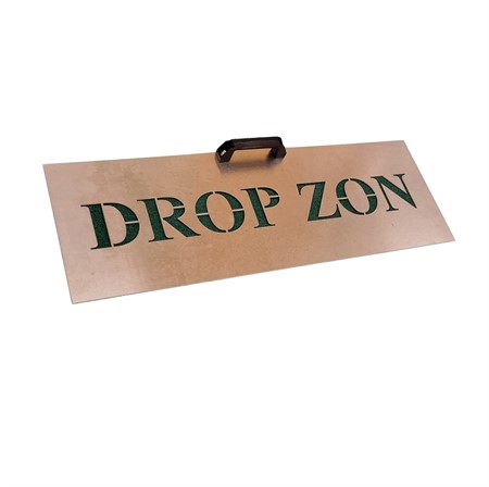 Sprayschablon DROP ZONE