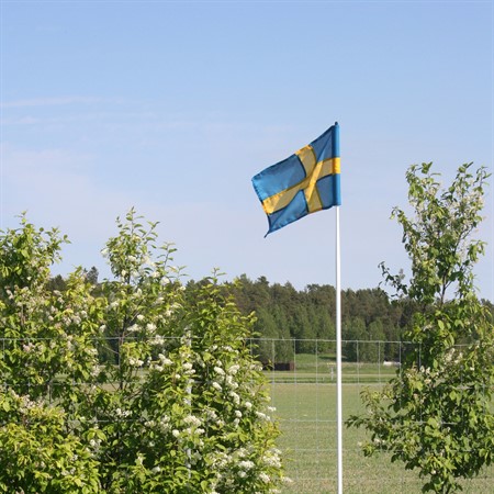Svenska (golf-)flaggan, tub marinpolyester