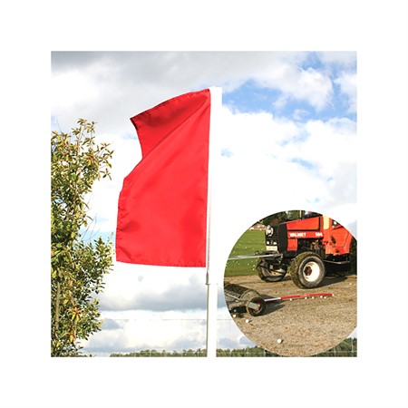 Nylon flag for flex-stick